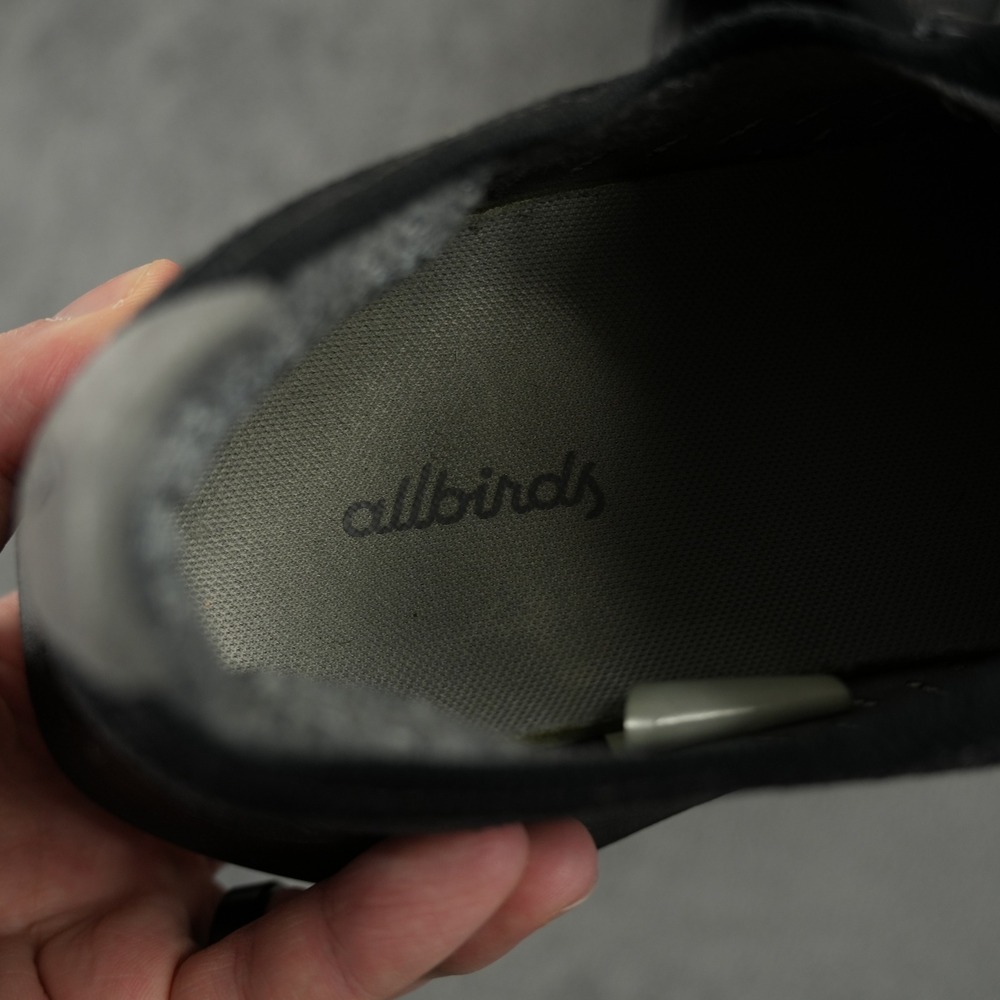 Allbirds Wool Runners Womens 10 Black Charcoal Sustainable Running Shoes - Picture 8 of 9